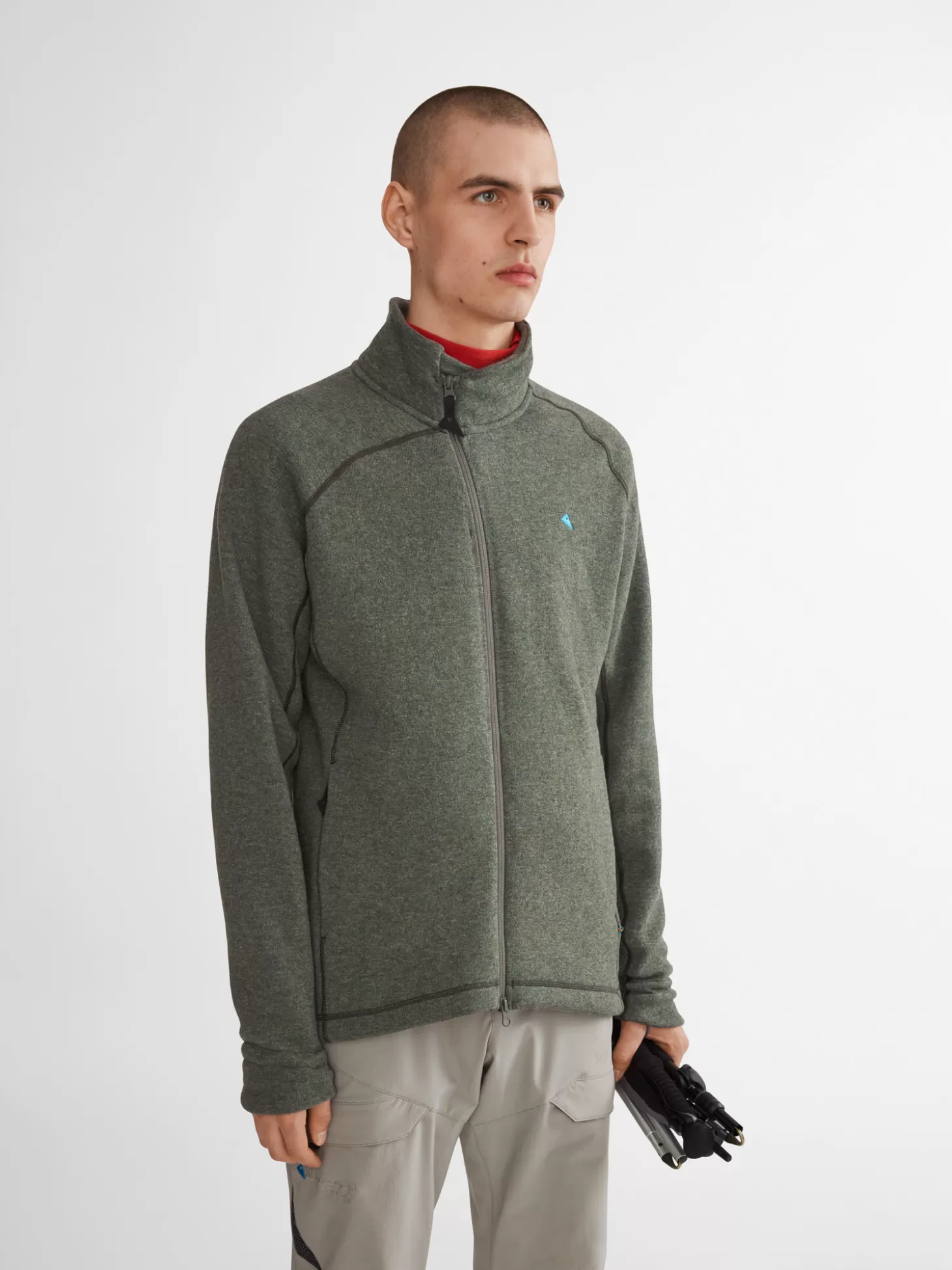 Klättermusen Tröjor & Fleece-Balder Zip Juniper Green