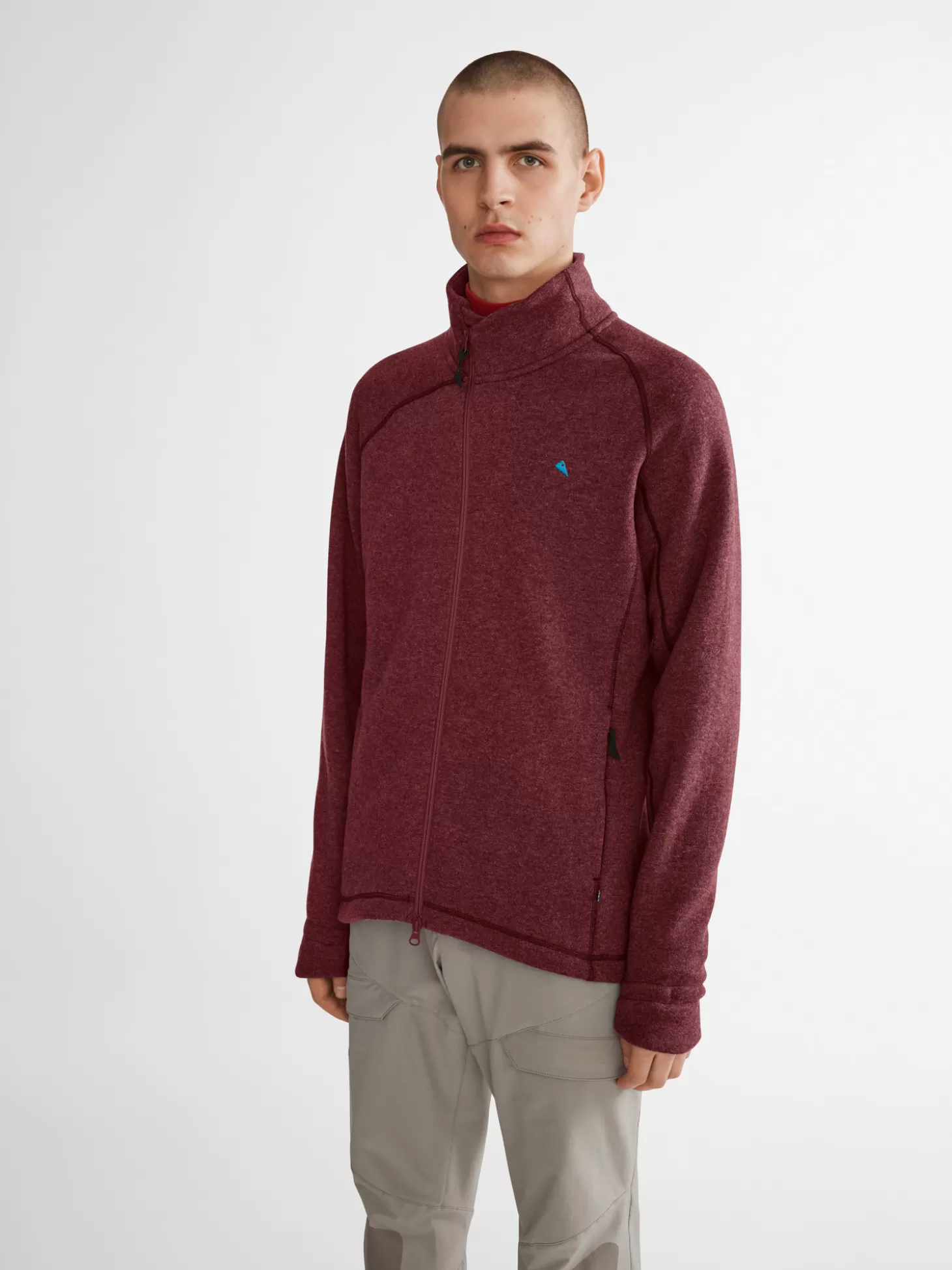 Klättermusen Tröjor & Fleece-Balder Zip Grape