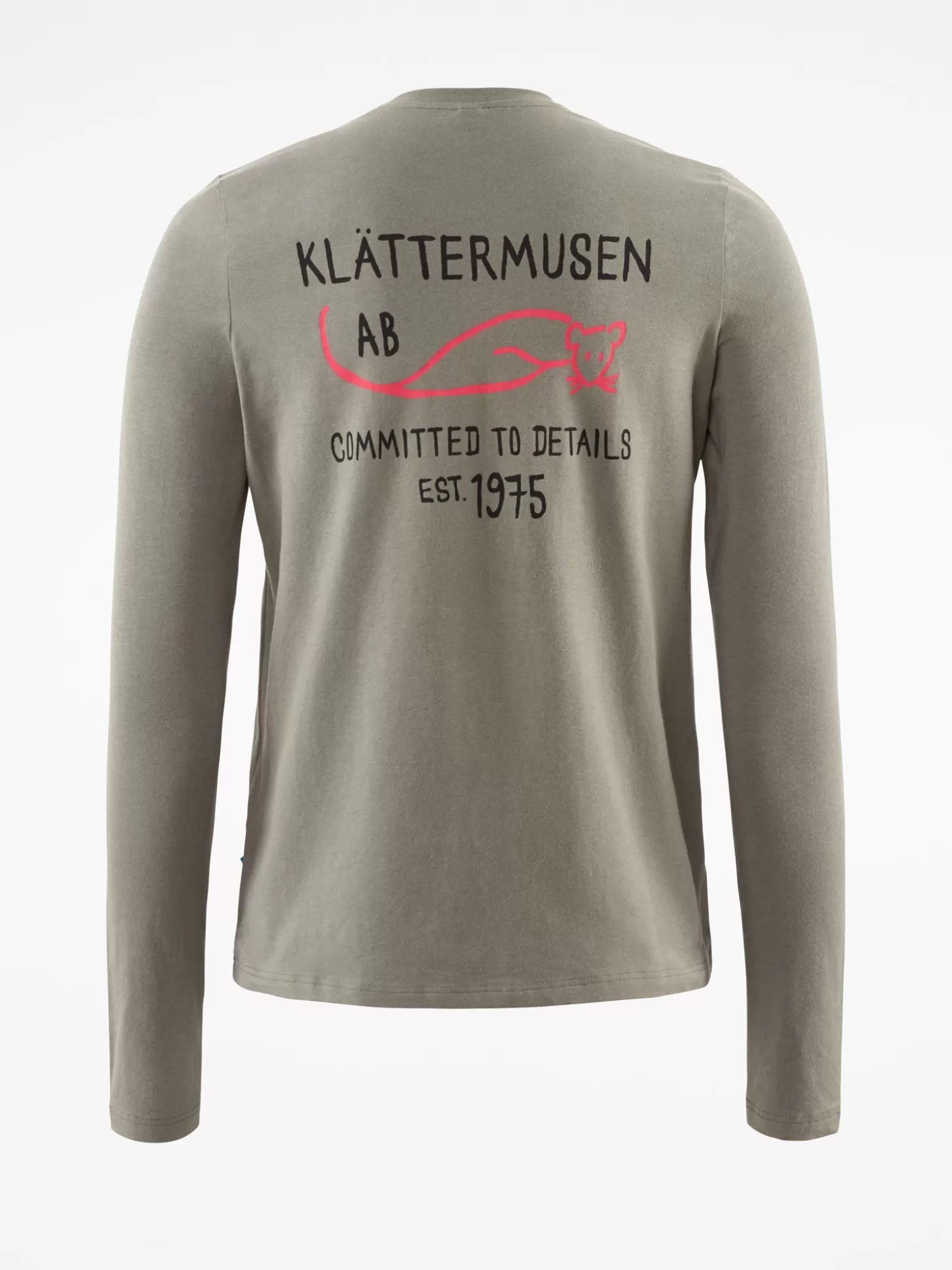 Klättermusen T-Shirts & Toppar-Runa Commitment Granit Grey