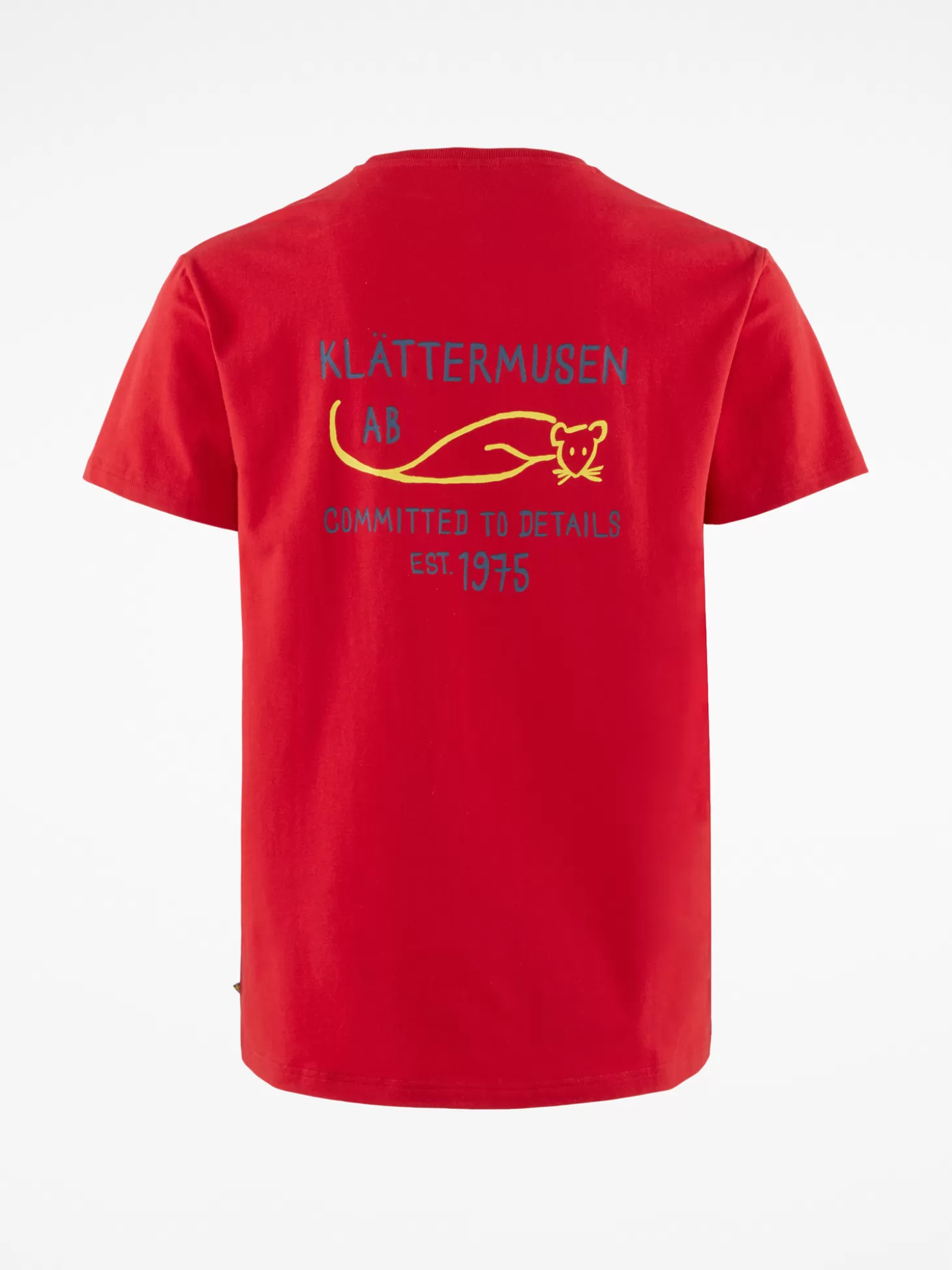 Klättermusen T-Shirts & Toppar-Runa Commitment True Red