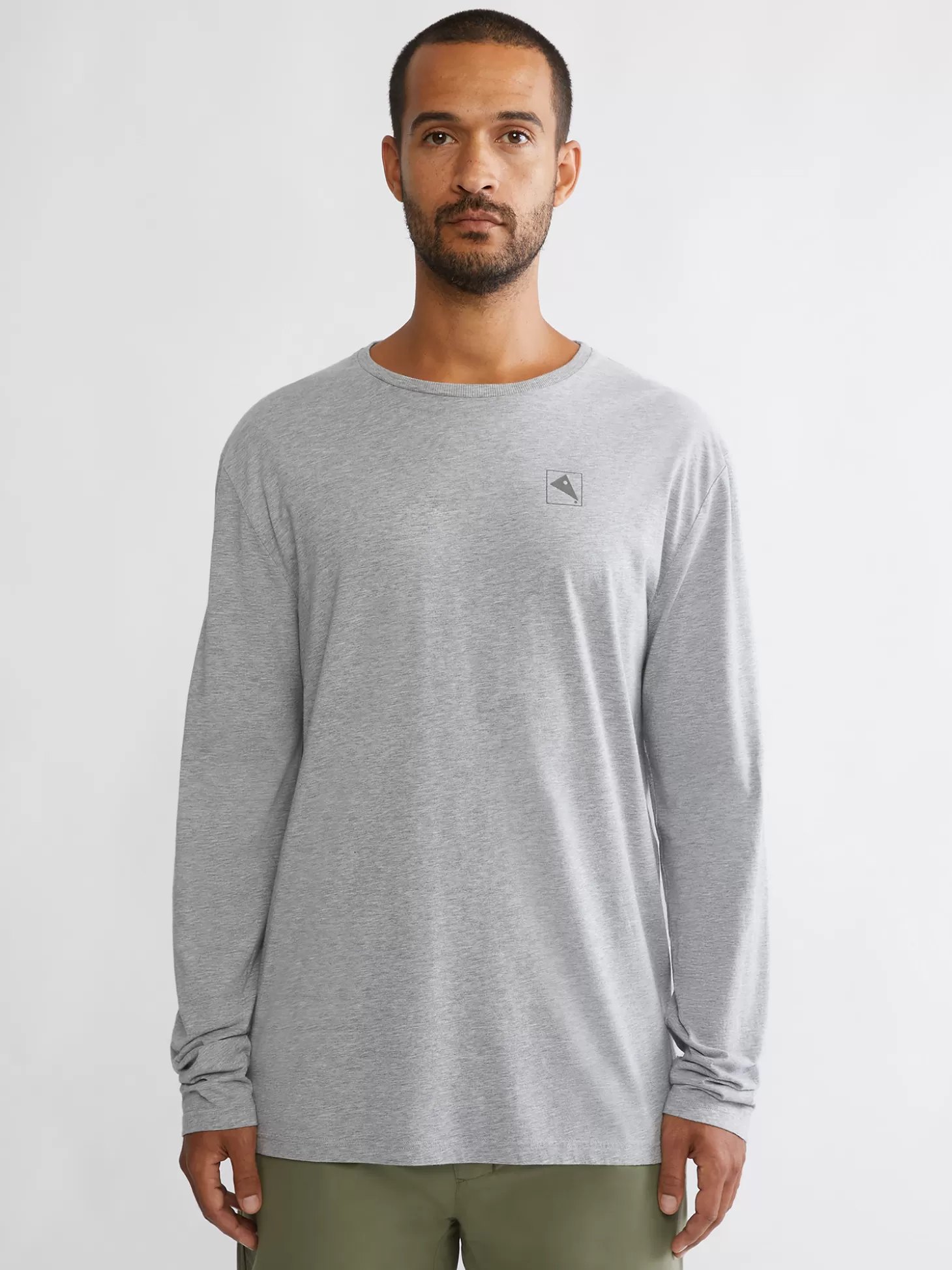 Klättermusen T-Shirts & Toppar-Runa Elements Grey Melange