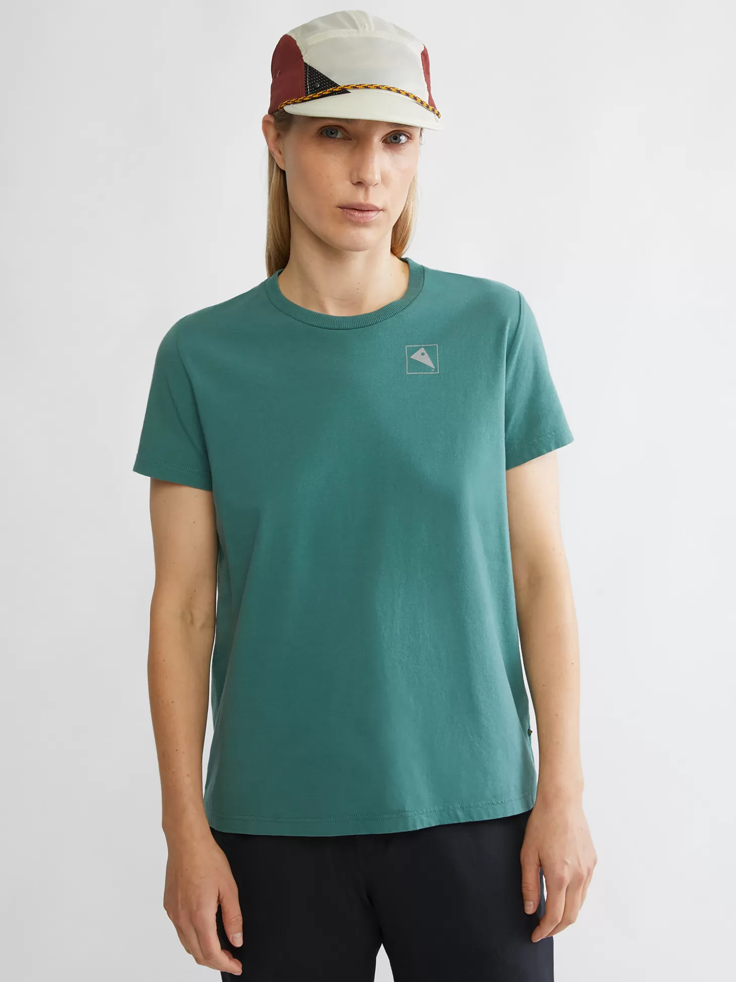 Klättermusen T-Shirts & Toppar-Runa Elements Frost Green