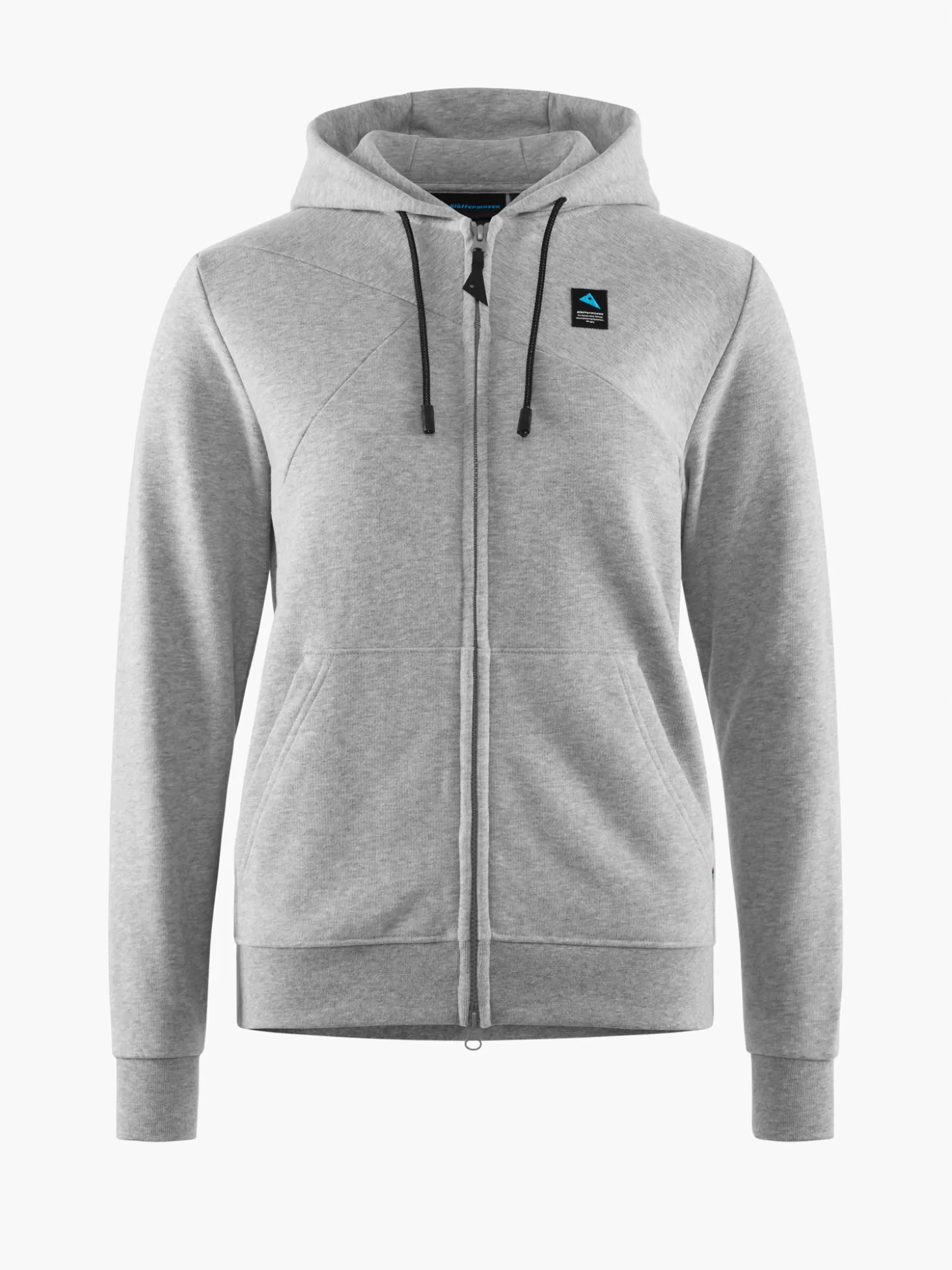 Klättermusen Tröjor & Fleece-Runa Maker Zip Hoodie Grey Melange