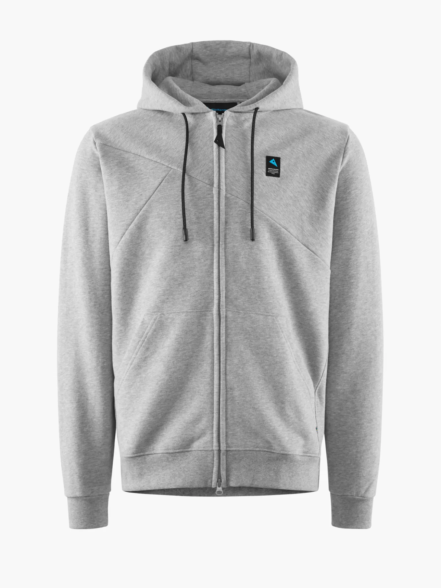 Klättermusen Tröjor & Fleece-Runa Maker Zip Hoodie Grey Melange