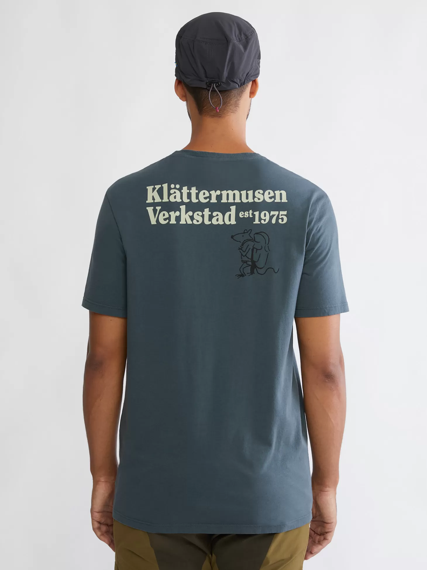 Klättermusen T-Shirts & Toppar-Runa Nomad Thistle Blue