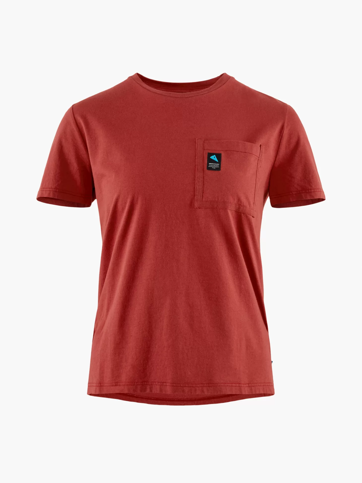 Klättermusen T-Shirts & Toppar-Runa Pocket Rose Red