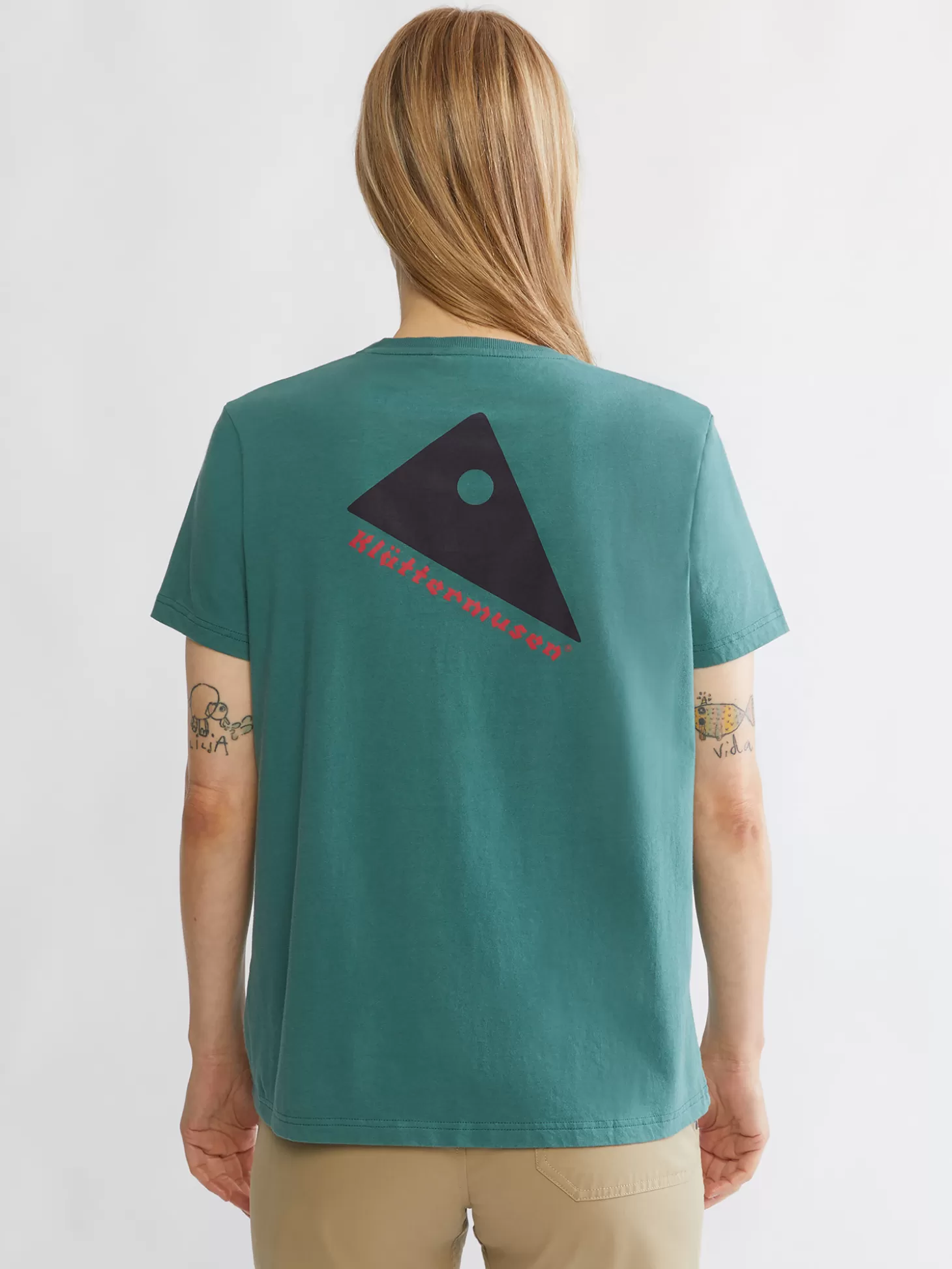 Klättermusen T-Shirts & Toppar-Runa Token Frost Green