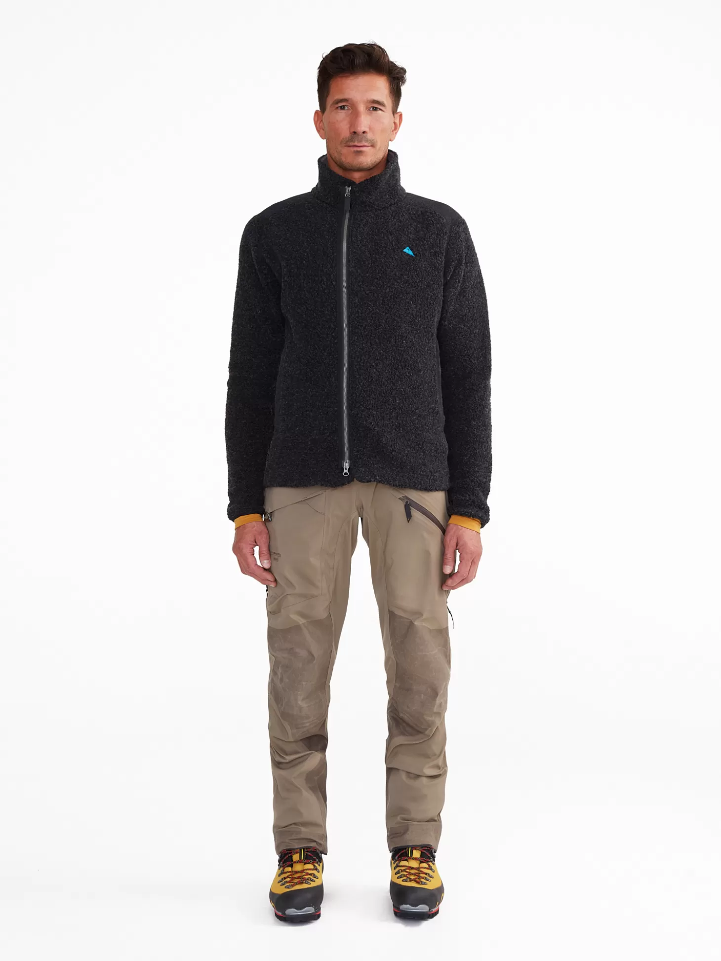 Klättermusen Tröjor & Fleece-Skoll Zip Charcoal