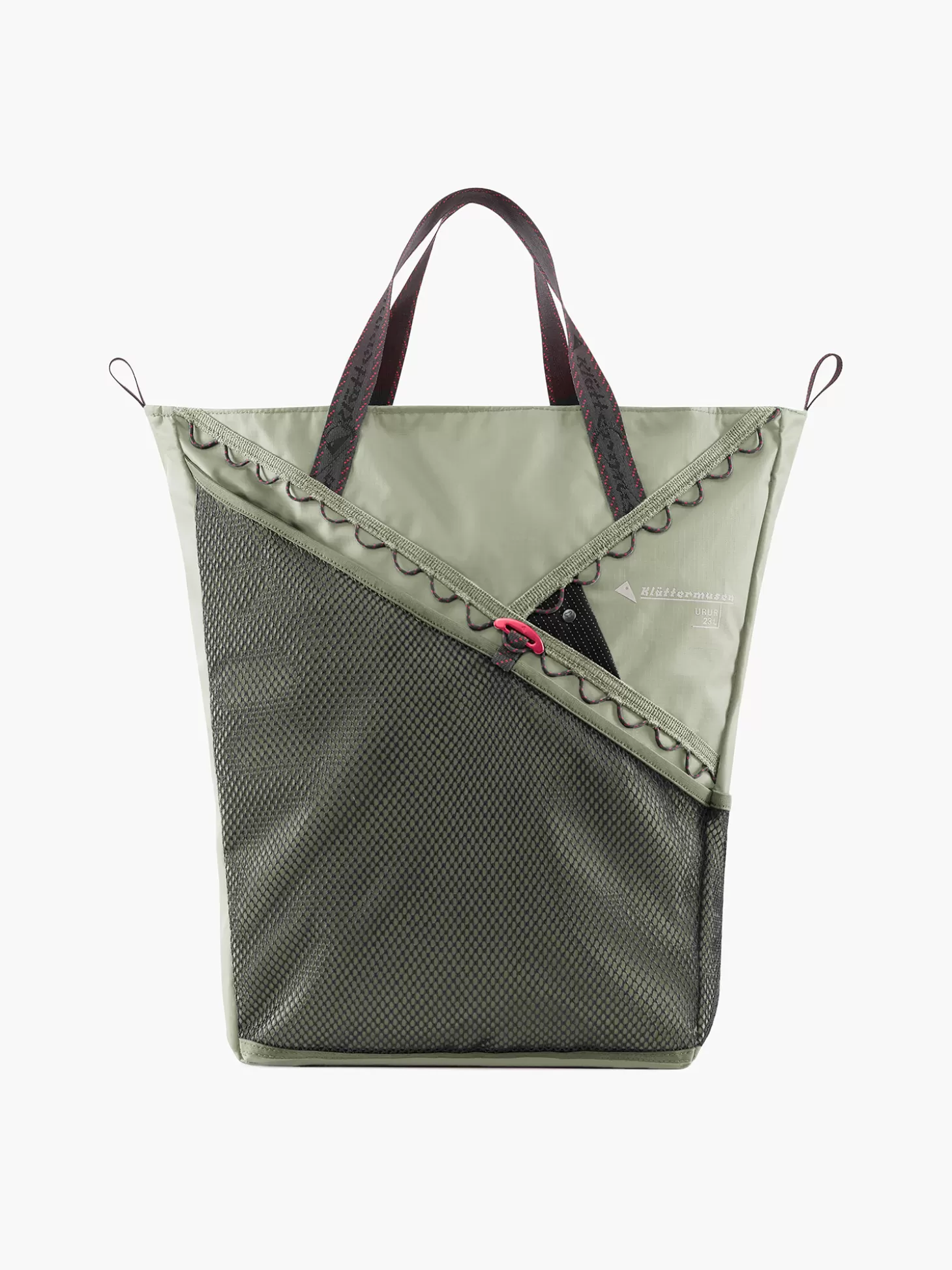 Klättermusen Tote Bags-Urur Swamp Green